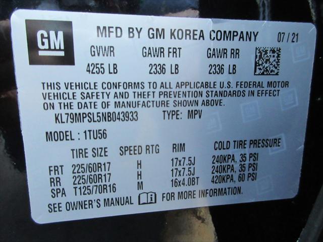2022 Mosaic Black Metallic Chevrolet Trailblazer