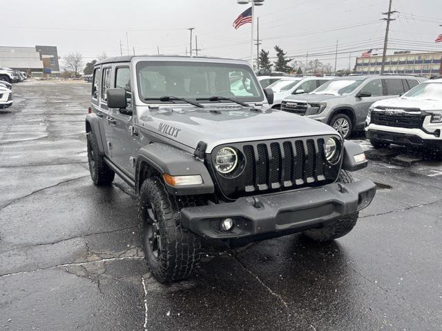 used 2020 Jeep Wrangler Unlimited car, priced at $21,989