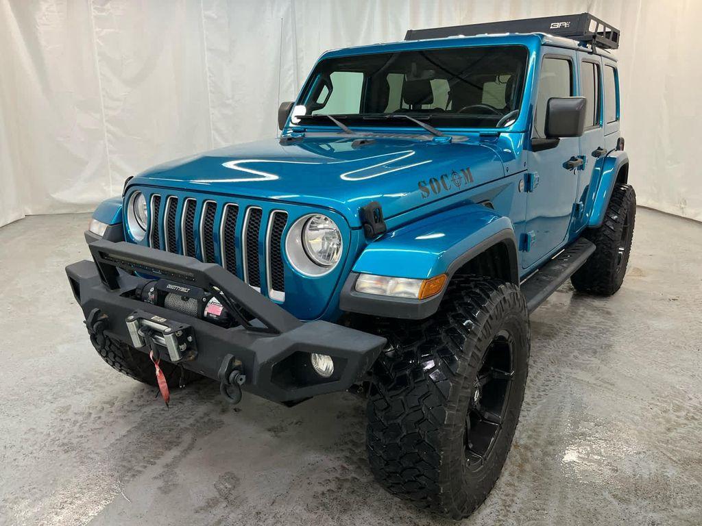 used 2020 Jeep Wrangler Unlimited car, priced at $35,999