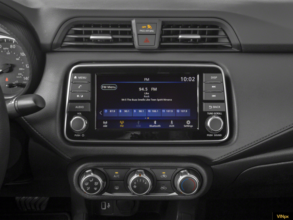 used 2021 Nissan Versa car, priced at $14,999