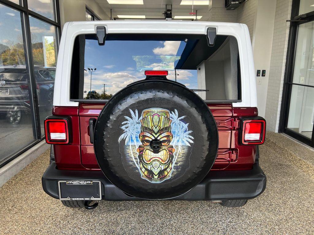 used 2021 Jeep Wrangler Unlimited car, priced at $31,500