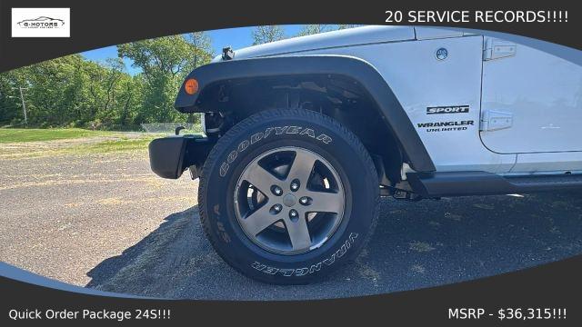 used 2016 Jeep Wrangler Unlimited car, priced at $11,995