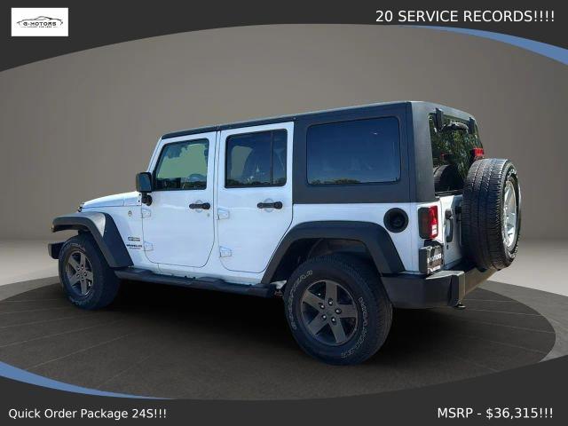 used 2016 Jeep Wrangler Unlimited car, priced at $11,995