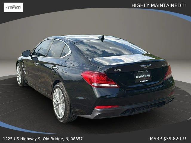 used 2021 Genesis G70 car, priced at $16,495