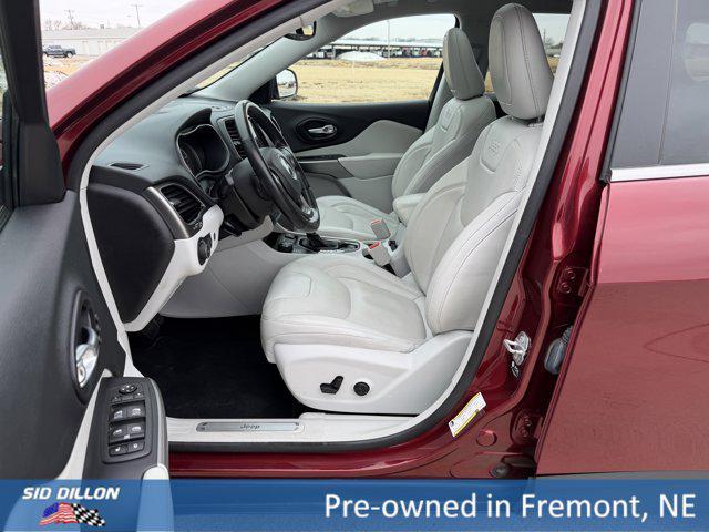 used 2021 Jeep Cherokee car, priced at $24,775