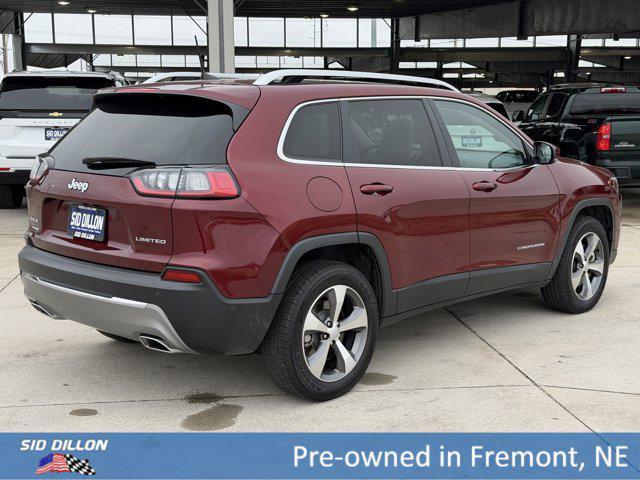 used 2021 Jeep Cherokee car, priced at $24,775