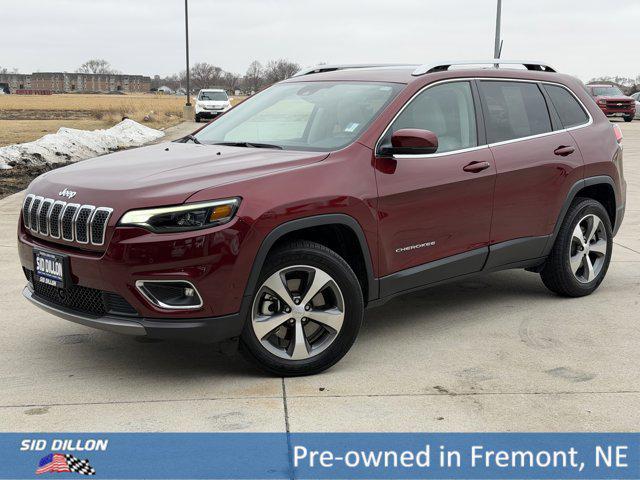 used 2021 Jeep Cherokee car, priced at $24,775