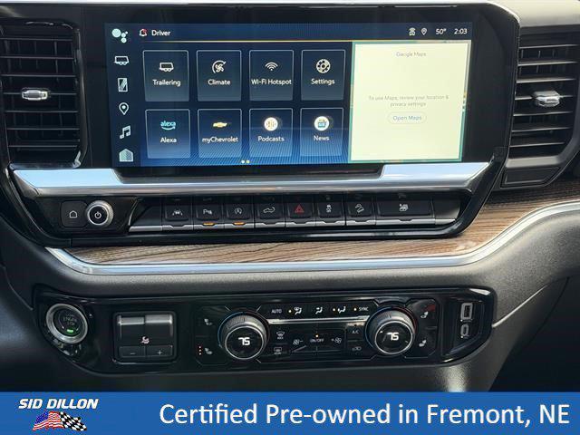 used 2025 Chevrolet Silverado 1500 car, priced at $54,787