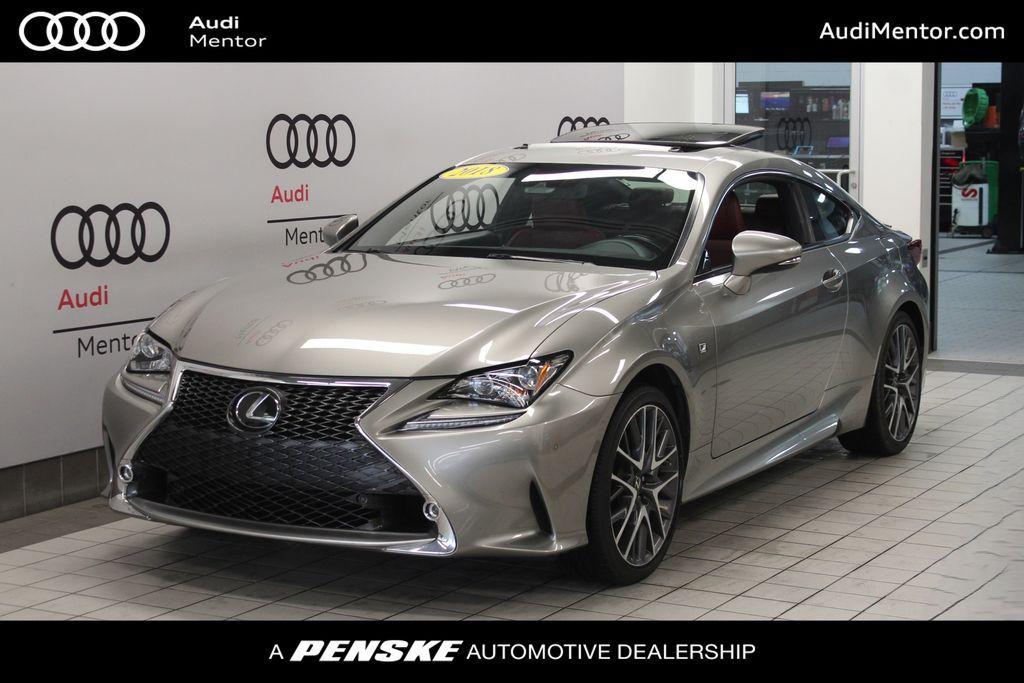 used 2018 Lexus RC 350 car, priced at $32,499