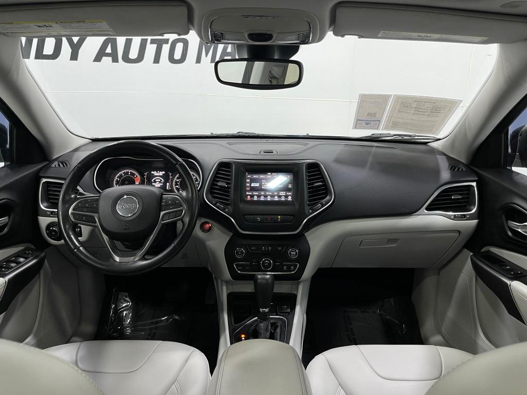 used 2021 Jeep Cherokee car, priced at $17,720