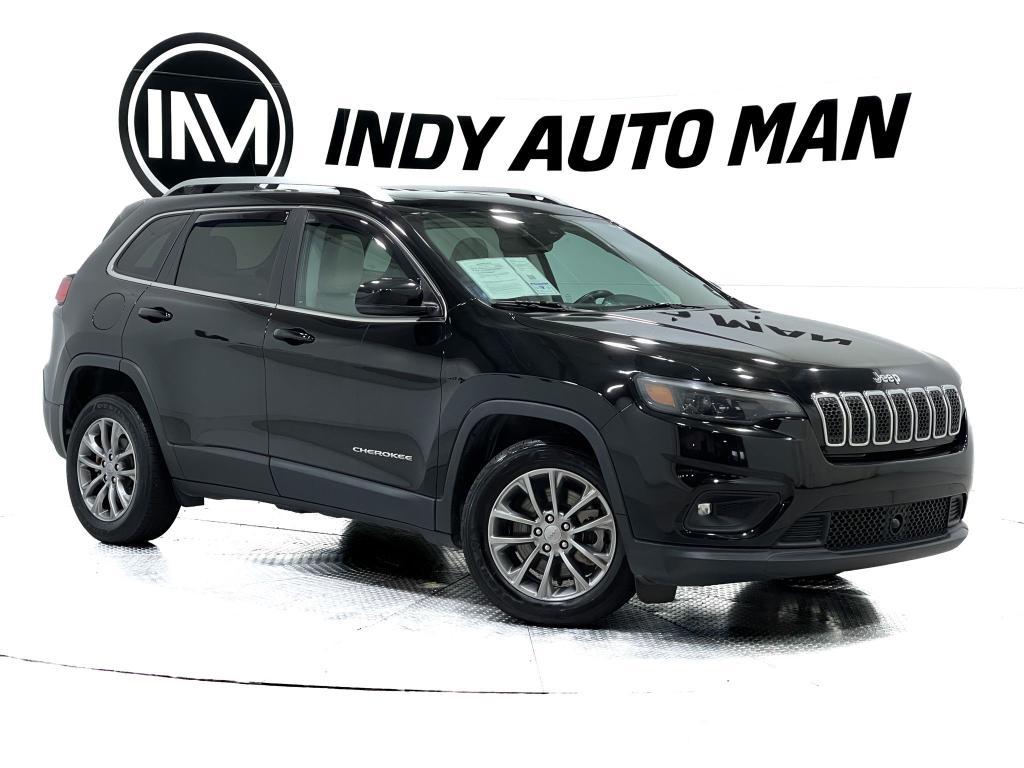 used 2021 Jeep Cherokee car, priced at $17,720