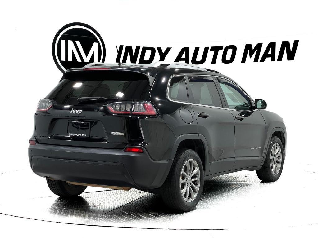 used 2021 Jeep Cherokee car, priced at $17,720