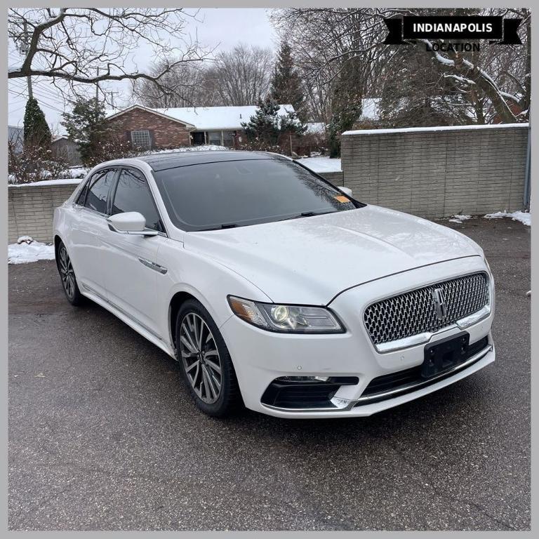 used 2017 Lincoln Continental car, priced at $15,400