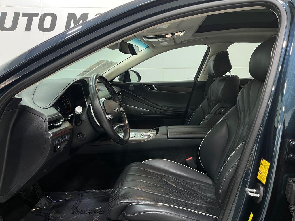 used 2021 Genesis G80 car, priced at $31,143