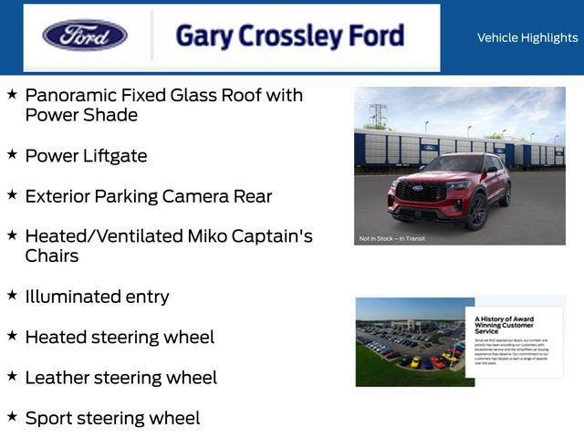 new 2026 Ford Explorer car, priced at $60,500