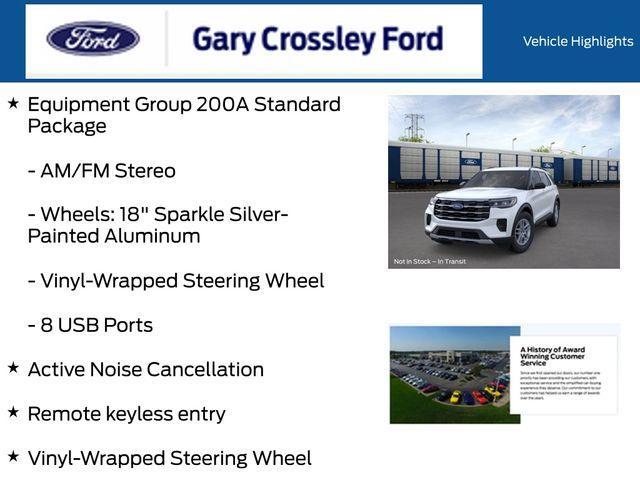 new 2026 Ford Explorer car, priced at $43,500