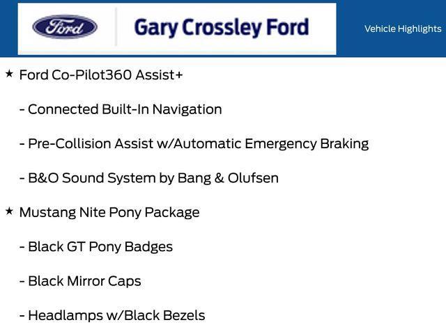 used 2024 Ford Mustang car, priced at $42,500