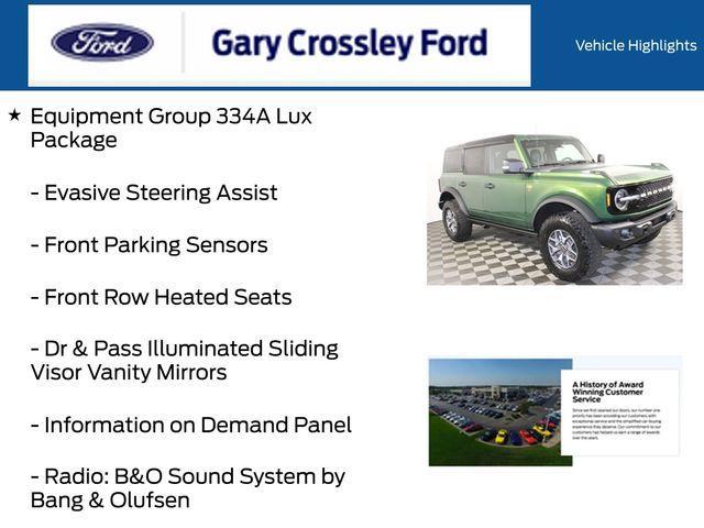 new 2025 Ford Bronco car, priced at $58,000