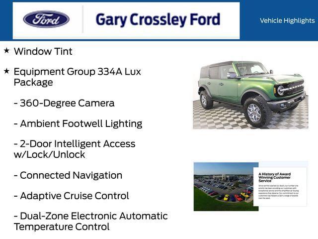 new 2025 Ford Bronco car, priced at $58,000