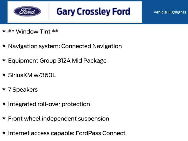 new 2025 Ford Bronco car, priced at $54,120