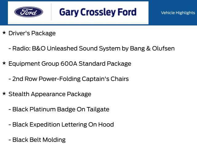 new 2025 Ford Expedition Max car, priced at $87,000