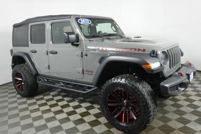 used 2022 Jeep Wrangler Unlimited car, priced at $32,500