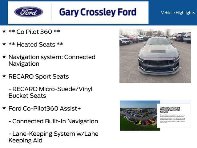 used 2024 Ford Mustang car, priced at $63,000