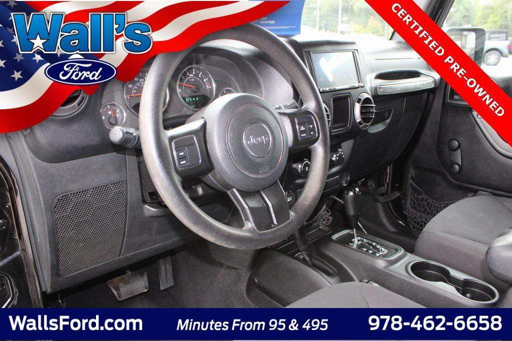 used 2016 Jeep Wrangler car, priced at $14,594