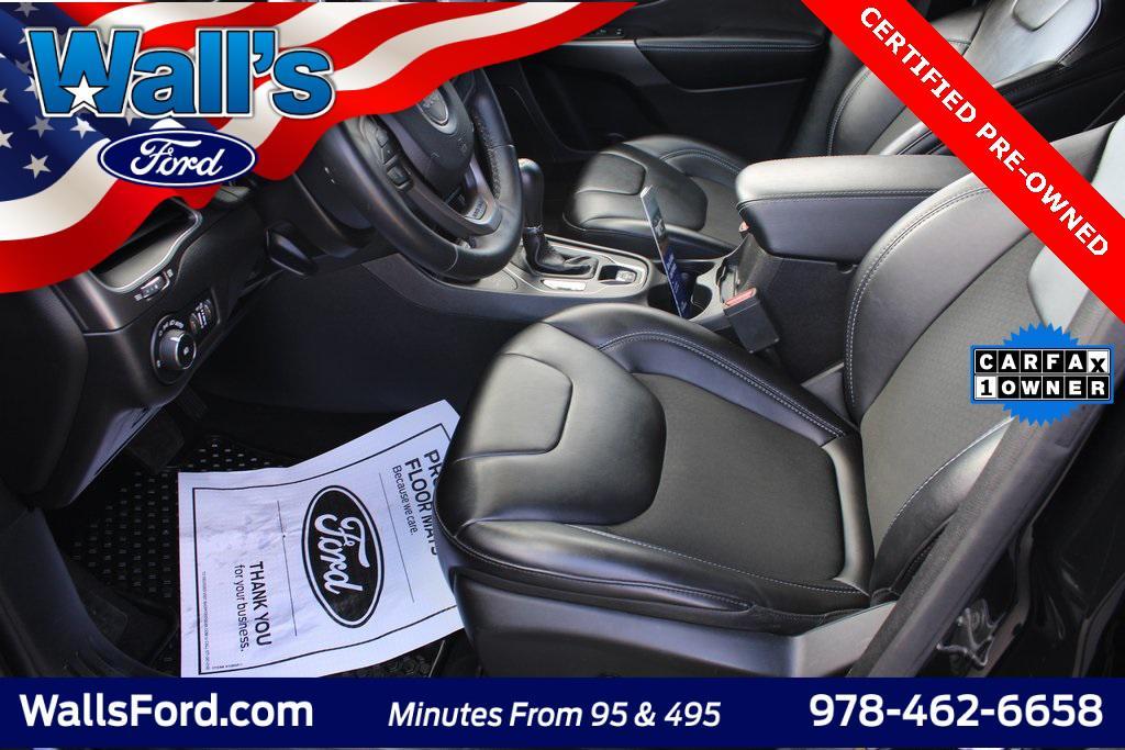 used 2019 Jeep Cherokee car, priced at $19,105