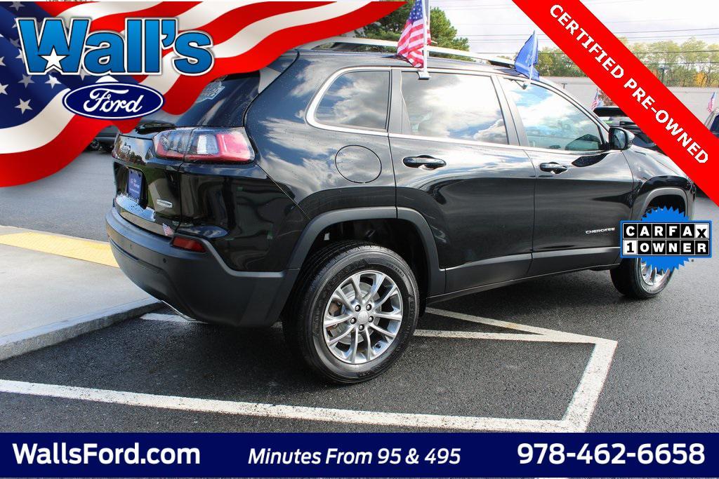 used 2019 Jeep Cherokee car, priced at $19,105
