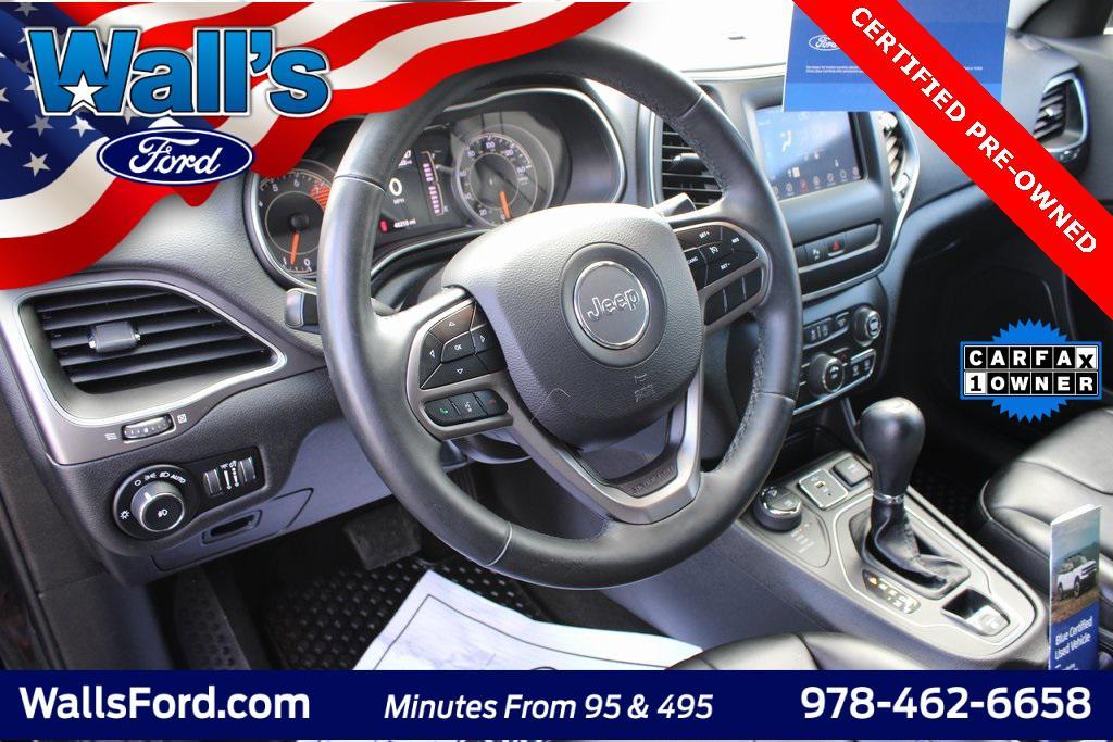 used 2019 Jeep Cherokee car, priced at $19,105