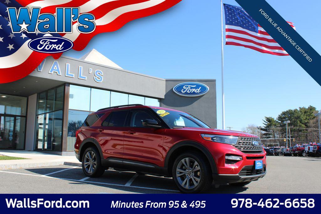 used 2023 Ford Explorer car, priced at $34,443