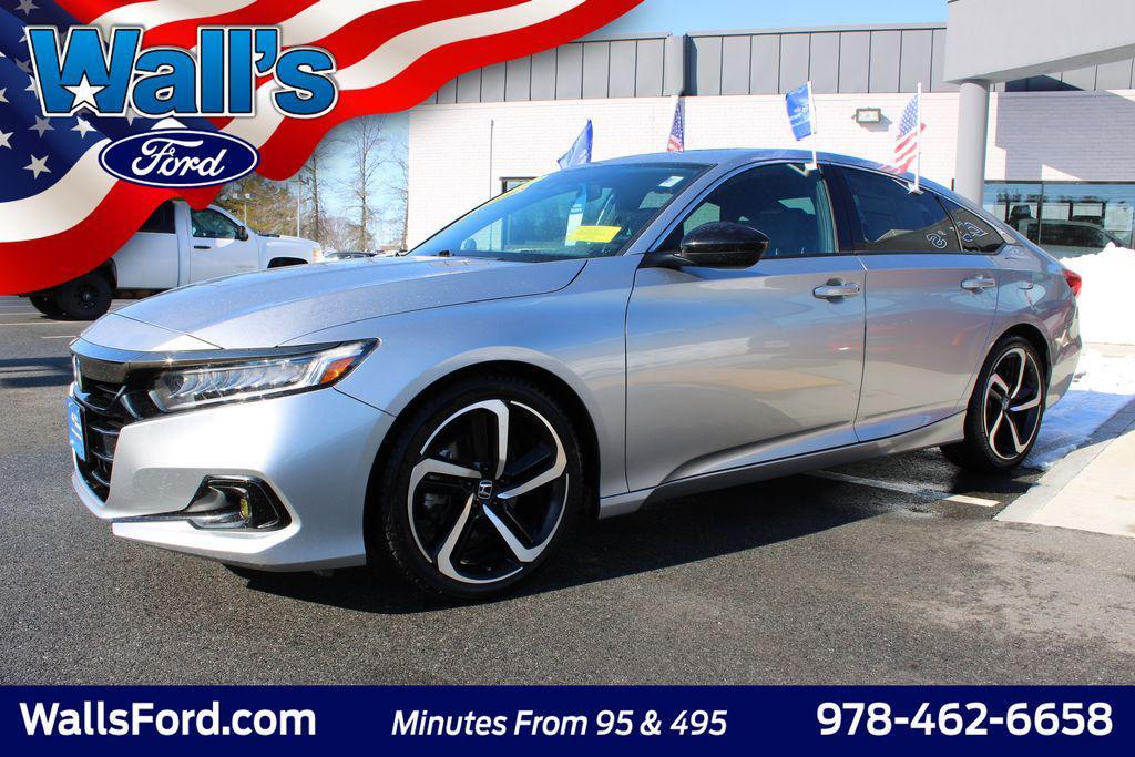 used 2021 Honda Accord car, priced at $25,905