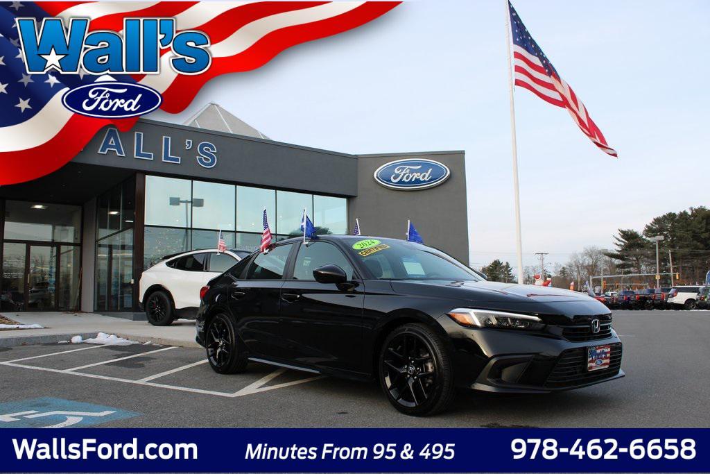 used 2024 Honda Civic car, priced at $25,312