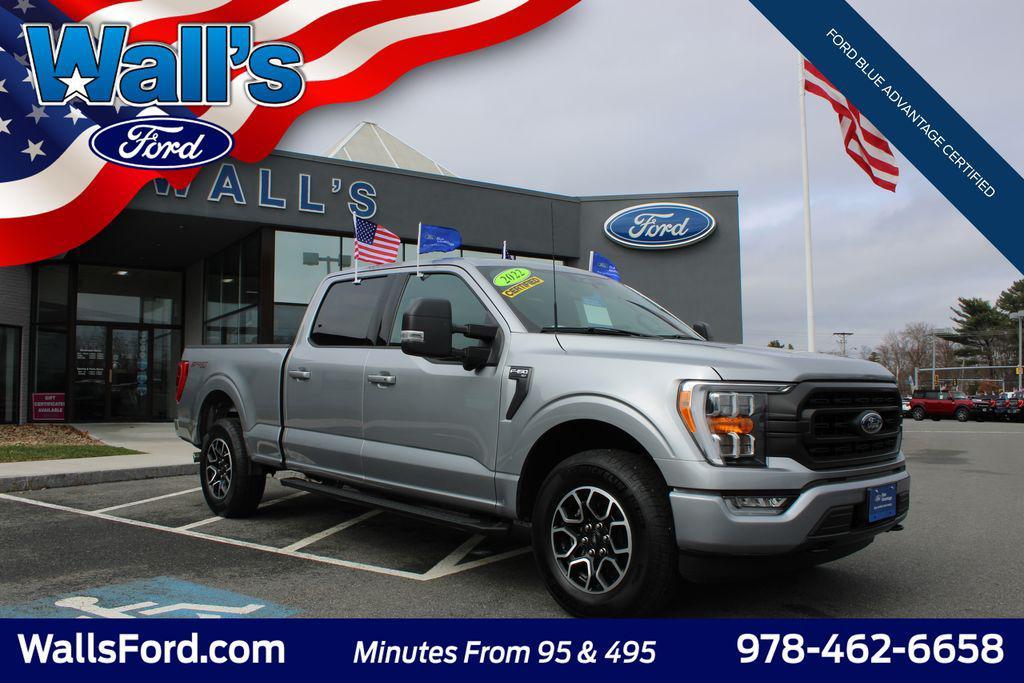 used 2022 Ford F-150 car, priced at $42,055