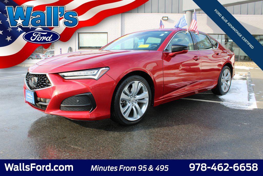used 2021 Acura TLX car, priced at $24,960