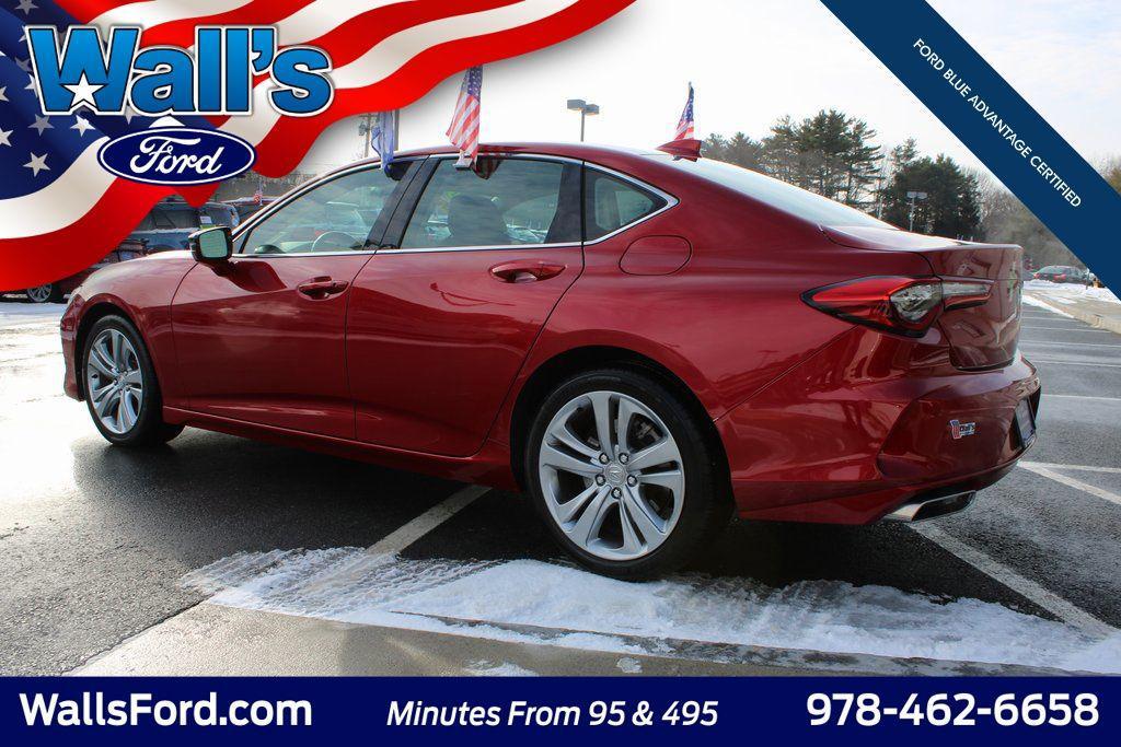 used 2021 Acura TLX car, priced at $24,960