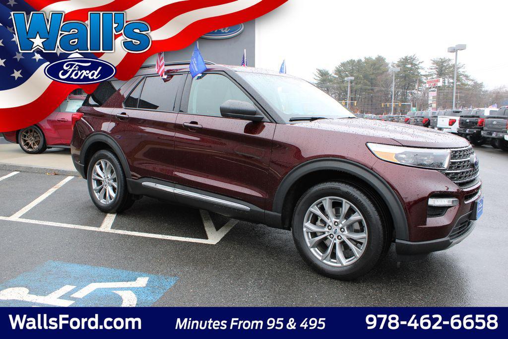 used 2022 Ford Explorer car, priced at $33,355