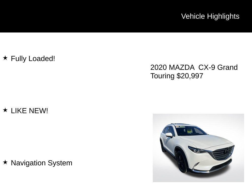 used 2020 Mazda CX-9 car, priced at $20,997