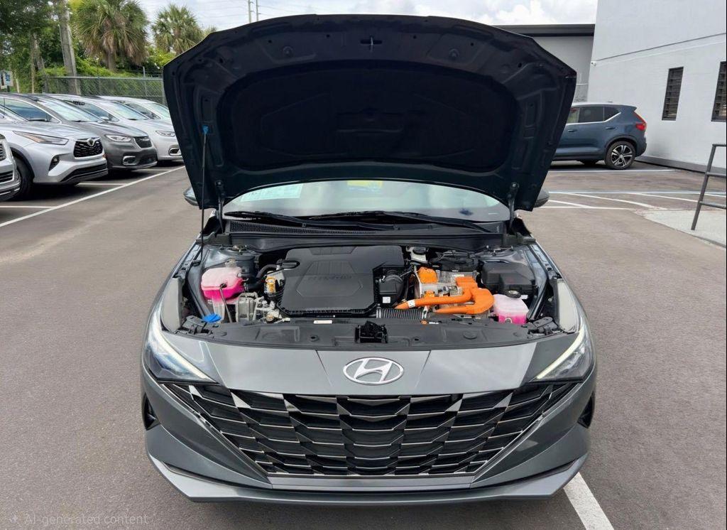 used 2023 Hyundai ELANTRA HEV car, priced at $23,788