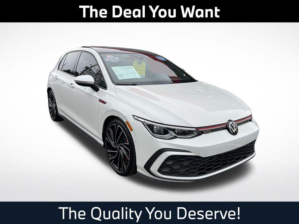 used 2023 Volkswagen Golf GTI car, priced at $23,967