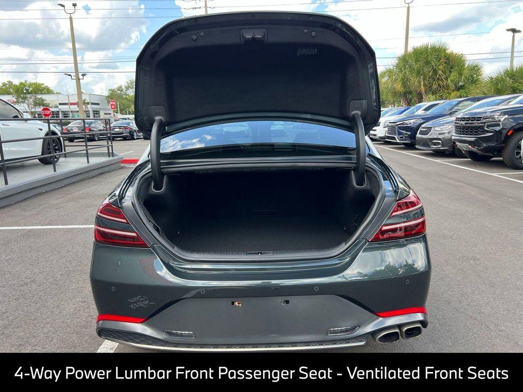used 2023 Genesis G70 car, priced at $29,997