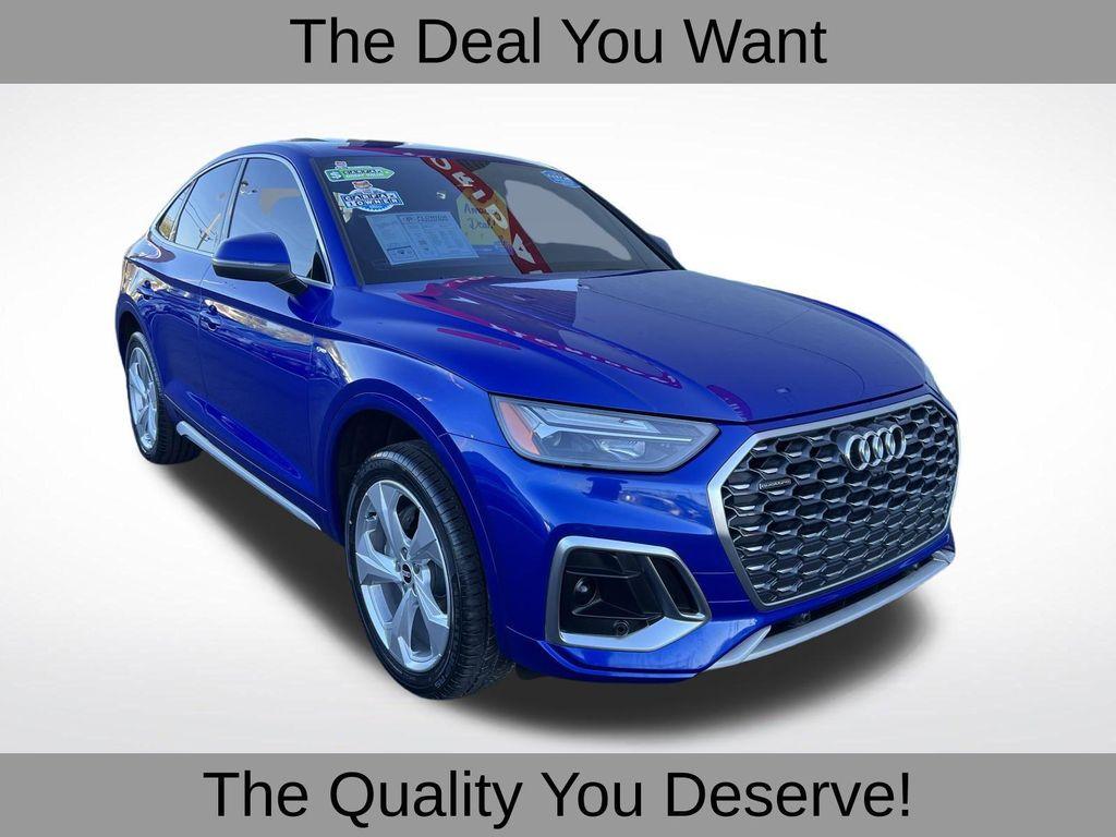 used 2021 Audi Q5 car, priced at $27,467
