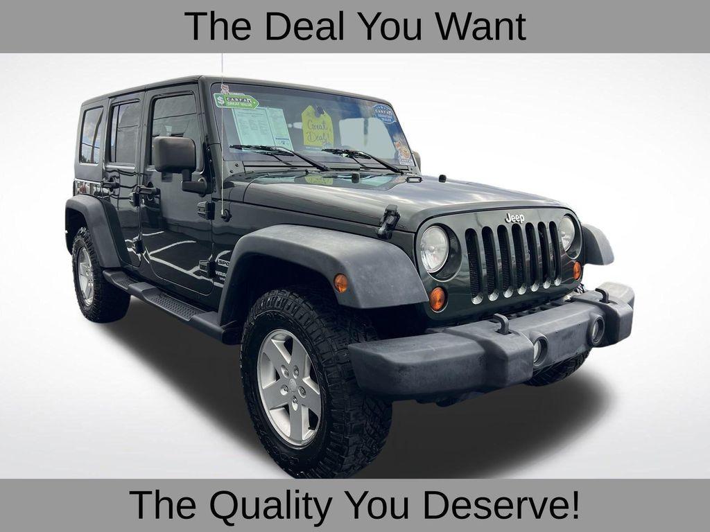 used 2010 Jeep Wrangler Unlimited car, priced at $11,697