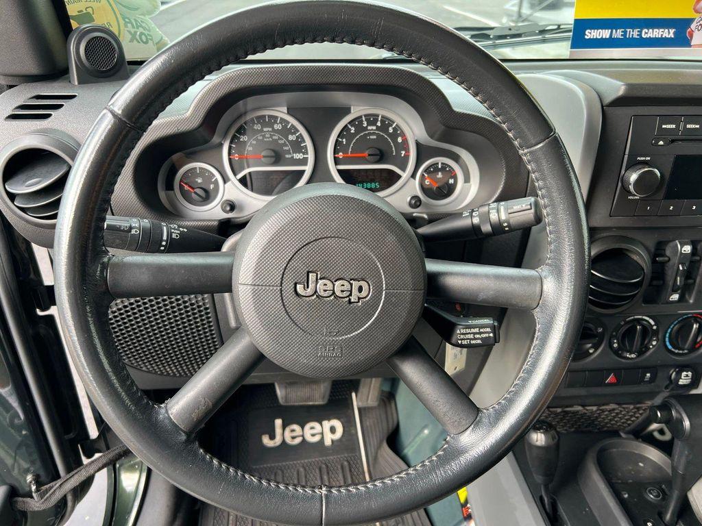 used 2010 Jeep Wrangler Unlimited car, priced at $11,697