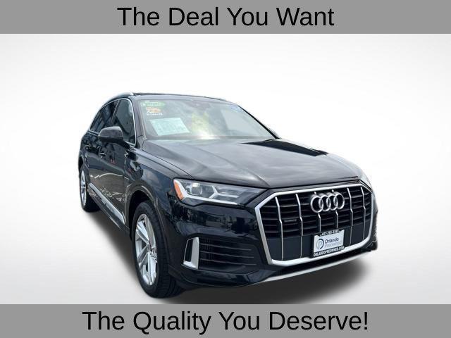 used 2021 Audi Q7 car, priced at $27,597