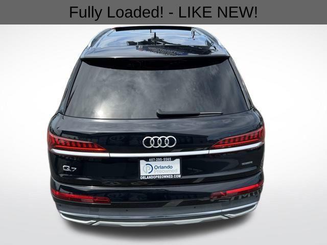 used 2021 Audi Q7 car, priced at $27,597