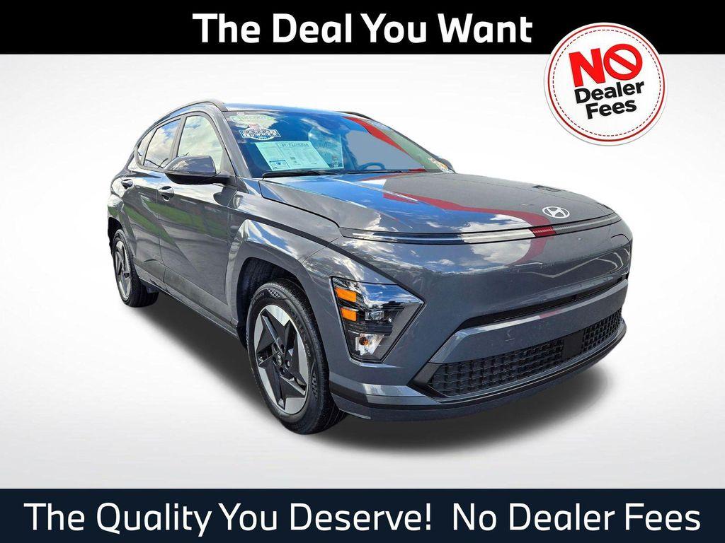 used 2024 Hyundai Kona EV car, priced at $21,990