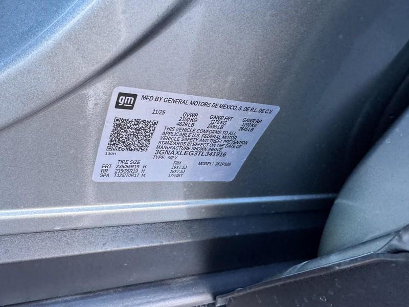 new 2026 Chevrolet Equinox car, priced at $31,020