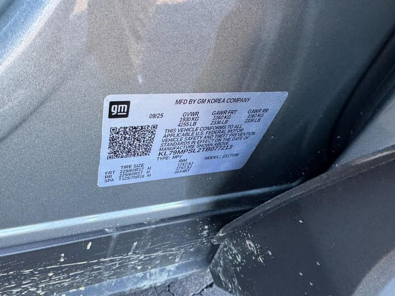 new 2026 Chevrolet TrailBlazer car, priced at $24,655